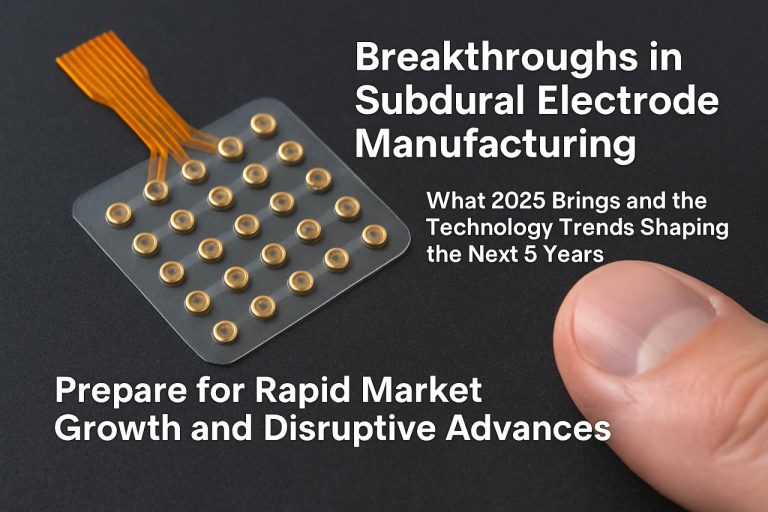 Perkūnijos subduralinių elektrodų gamyboje: ką atneš 2025-ieji ir technologijų tendencijos, formuojančios artimiausius 5 metus. Pasiruoškite spartaus rinkos augimo ir trikdančių pažangų!